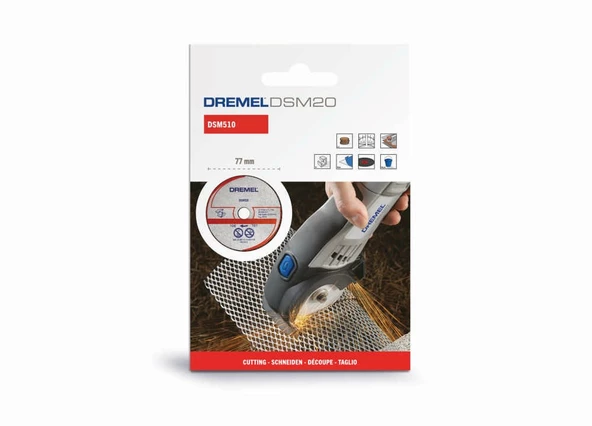 Dremel DSM20 Metal ve Plastik Kesme Diski (DSM510) - 3