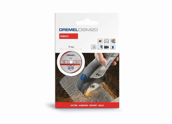 Dremel DSM20 Metal ve Plastik Kesme Diski (DSM510) - 7