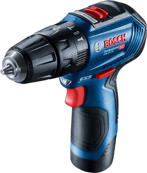 Bosch Professional GSB 12V-30 (Solo) Akülü Darbeli Vidalama Makinesi