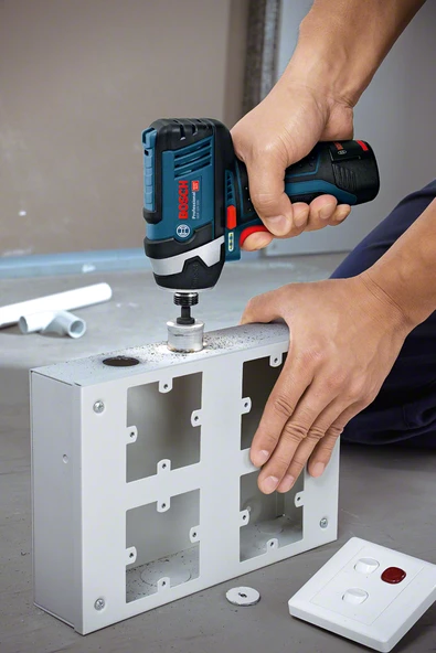 Bosch Professional GDR 12V-105 Akülü 12 Volt 2 Ah Çift Akülü Darbeli Somun Sıkma - Çantalı - 2