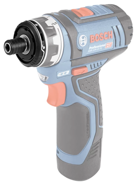 Bosch Professional GSR 12V-15 FC Set 2 Ah Çift Akülü Delme/Vidalama - Çanta + 3 adaptör - 3