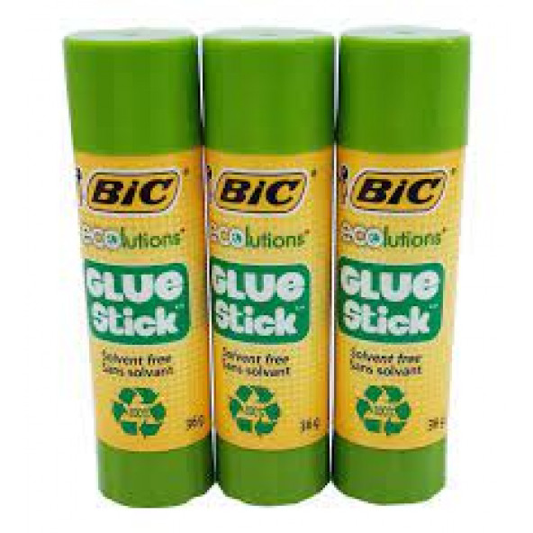 Bic Stick Yapıştırıcı Ecolutions 36 GR 3 Adet