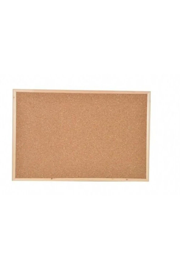 Panda 90 x 120 CM Ahşap Çerçeve Mantar Pano 90 x 120 Cm