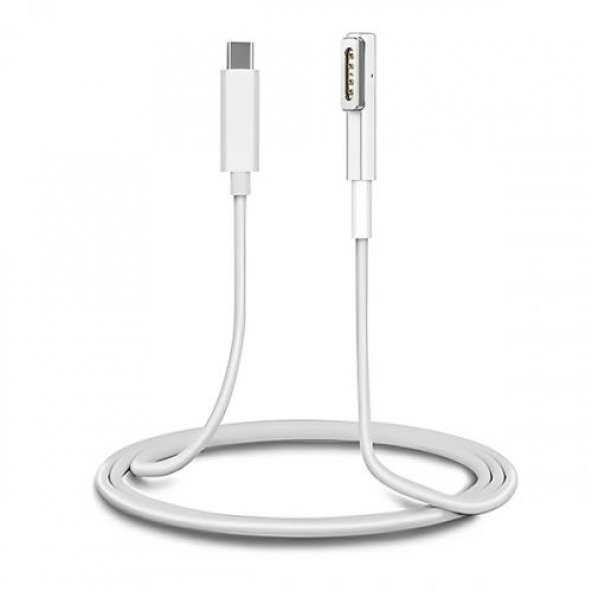 Coofbe Super Şarj 100W 1.8Mt Magsafe  Macbook Pro Şarj Kablosu Macbook Air Şarj Kablosu USB-C PD şarj cihazı