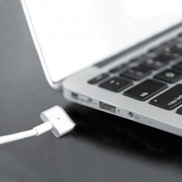 Coofbe Super Şarj 60W 1.8Mt Magsafe 2 Macbook Pro Şarj Kablosu Macbook Air Şarj Kablosu Type C Şarj - 3