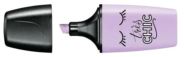 Stabilo Fosforlu Kalem Boss Mini Pastellove Lila 2-5 MM Mini Fosforlu Kalem (10 Lu Paket) - 2