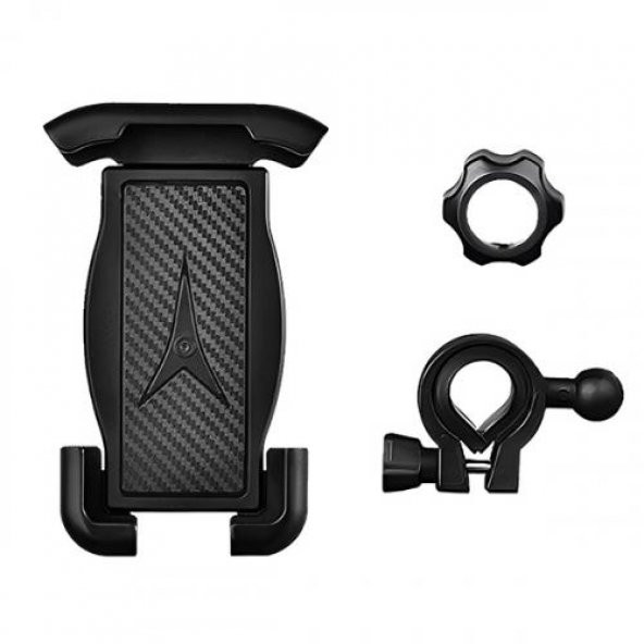 Coofbe Super Tutuş 360 Dönebilen Gidon İçin Motorsiklet Telefon Tutucu Navigasyon Tutucu Telefon Tutucu - 3