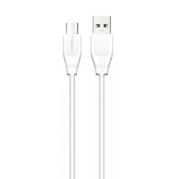 HEPU HP617M 2.1A Seyahat Şarj Aleti USB-Micro USB Kablo Set - 2