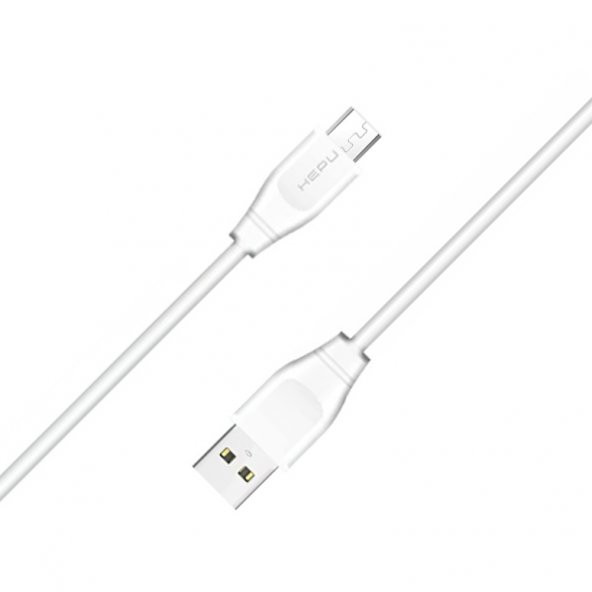 HEPU HP617M 2.1A Seyahat Şarj Aleti USB-Micro USB Kablo Set - 3