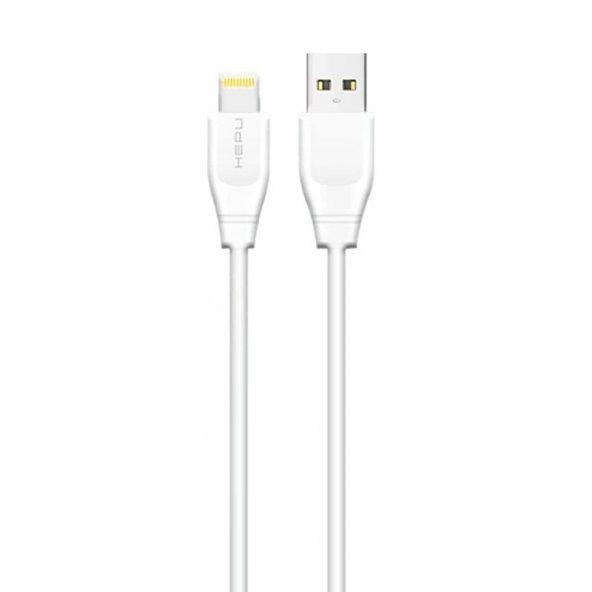 HEPU HP617L 2.1A Seyahat Şarj Aleti USB-Lightning Kablo Set - 2