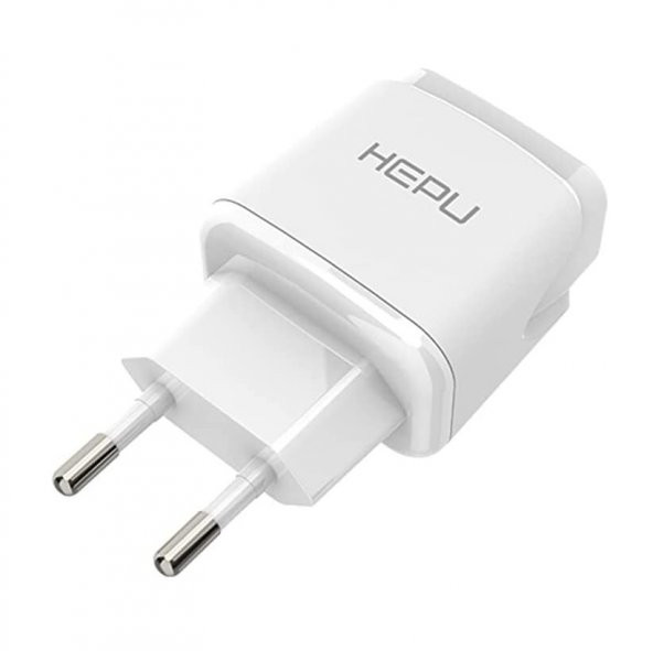 HEPU HP617L 2.1A Seyahat Şarj Aleti USB-Lightning Kablo Set - 6