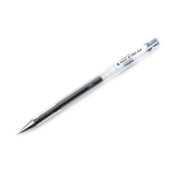 Pilot G-Tec-C4 İğne Uçlu Roller Kalem 0.4 MM Mavi (12 Li Paket) - 4