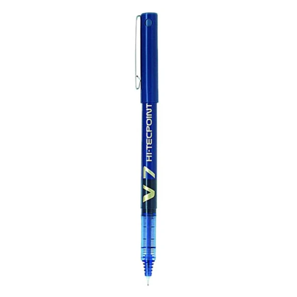 Pilot Hi-Tecpoint İğne Uçlu 0.7 MM Mavi Roller Kalem (12 Li Paket) - Resim 2