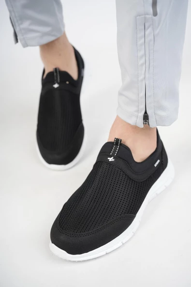 Muggo Star Garantili Unisex Ortopedik Bağcıksız Nefes Alabilen Hafif Yürüyüş Sneaker Spor Ayakkabı - 10