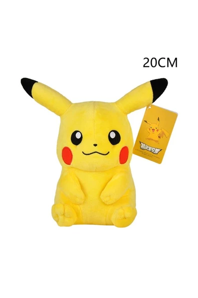 Pokemon Orijinal Lisanslı Peluş Pikachu