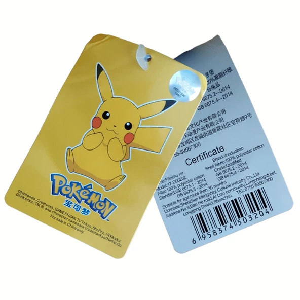 Pokemon Orijinal Lisanslı Peluş Piplup - 4