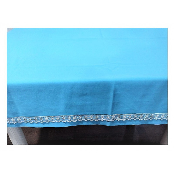 Dikdörtgen Masa Örtüsü-Mavi - 2