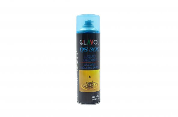 Glavol Sıvı Gres Yağı Spreyi 500ml  Zincir Yağlama Spreyi