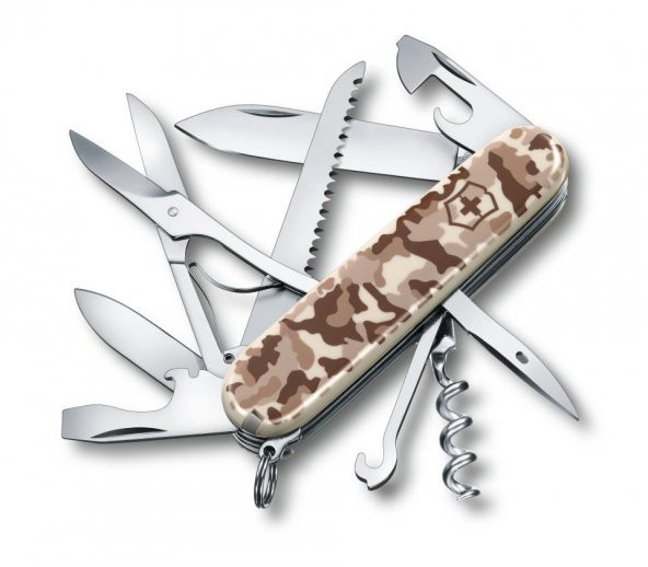 Victorinox Huntsman 1.3713.941 Kamuflaj İsviçre Çakısı 91mm 15F