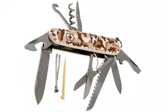 Victorinox Huntsman 1.3713.941 Kamuflaj İsviçre Çakısı 91mm 15F - 2