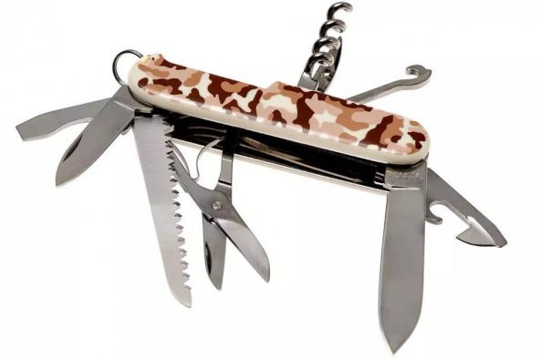 Victorinox Huntsman 1.3713.941 Kamuflaj İsviçre Çakısı 91mm 15F - 3