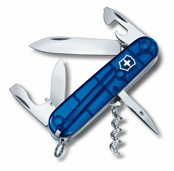 Victorinox Spartan 1.3603.T2 Şeffaf Mavi İsviçre Çakısı 91mm 12F