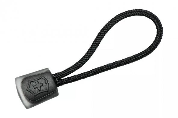 Victorinox 65mm Çakı Taşıma Kordonu Fermuar İpi Siyah 4.1824 - 3