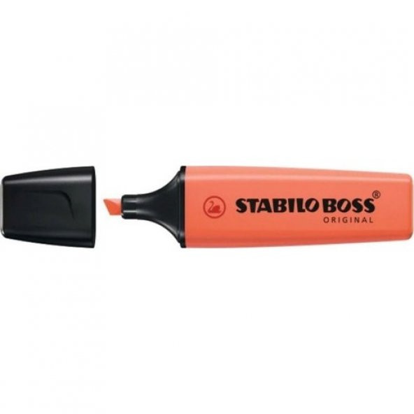 Stabilo Boss Original Pastel Kırmızı 70/140 Fosforlu Kalem