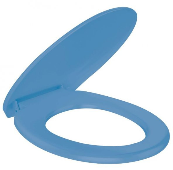 Rona Mavi Tisa ThermoPlast Standart Klozet Kapağı (Alttan Monte) - 2