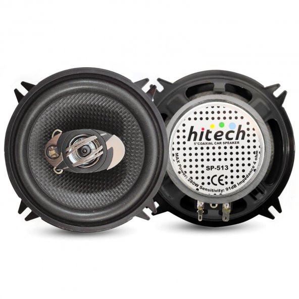 PTTAVM: HITECH SP-513 Oto Hoparlör 13cm 280 Watt 2 Adet