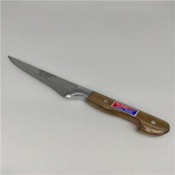 Kemik Sıyırma Bıçağı Ahşap Saplı Kahverengi Sıyırma Bıçağı Yüzme Bıçağı Mutfak Bıçakları Seti