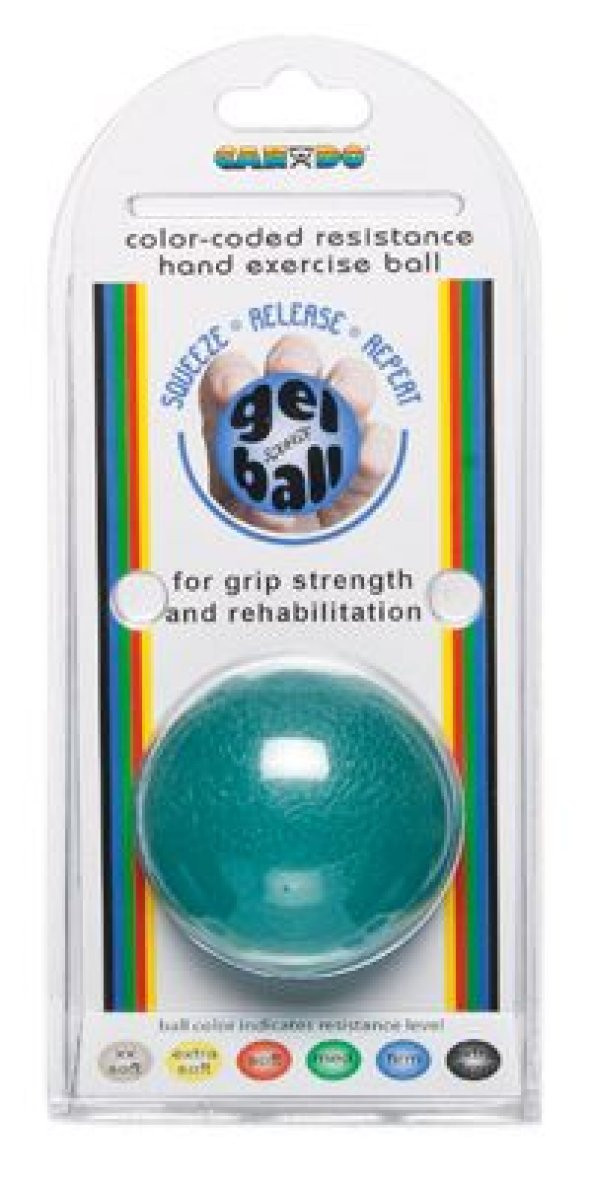 CANDO® GEL SQUEEZE SIKMA EGZERSİZ TOPU MAVİ AĞIR 10-1494 - 2