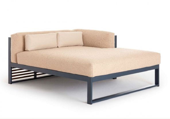 Passion Naginta Özel Tasarım Divan Dekoratif Bahçe Mobilyası Şezlong Daybed