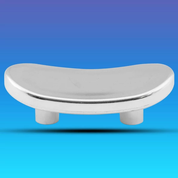 Trend Düğme Mobilya Mutfak Çekmece Dolap Dolabı Kapak Kulpu Kulpları Kulbu Plastik Krom Kulp 32 Mm - Resim 3