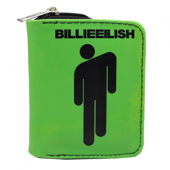 Billie Eilish - Yeşil Kısa Cüzdan