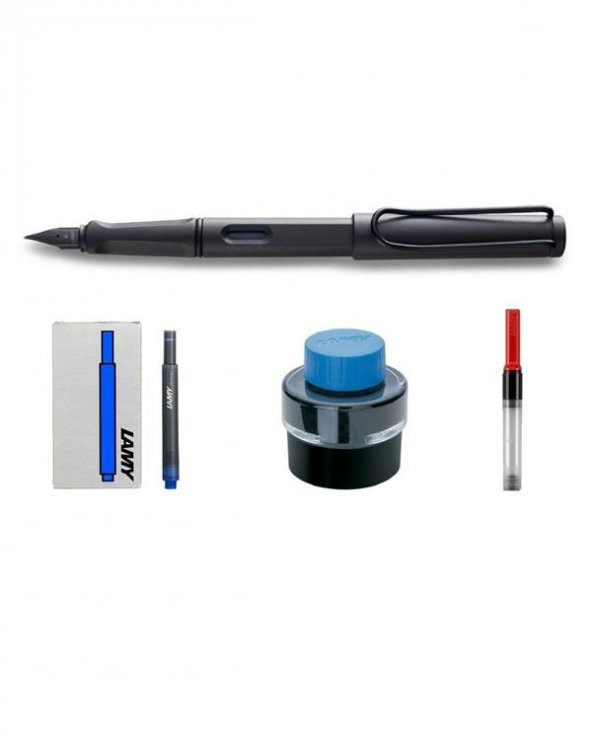 Lamy Al Star Dolma Kalem Seti Siyah M Uç 71DS-M - 2