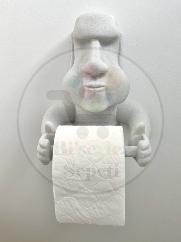 Moai Tuvalet Kağıtlığı