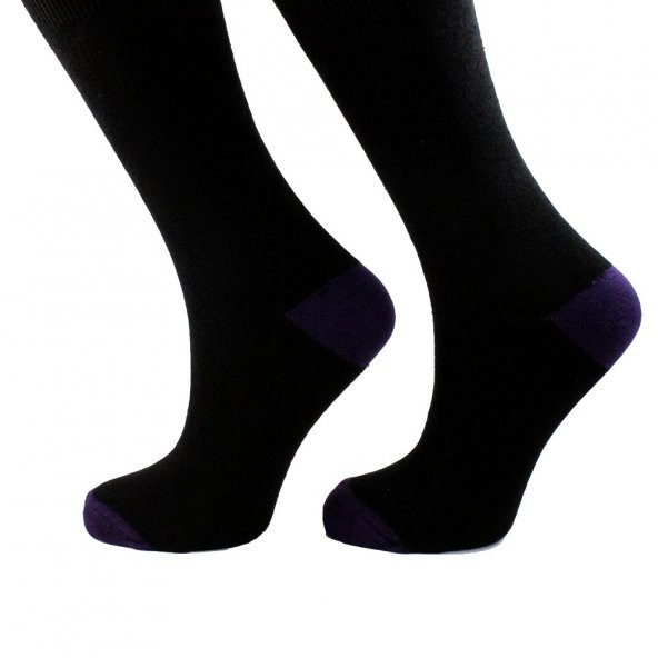 Siyah Mavi Burun Çorap
