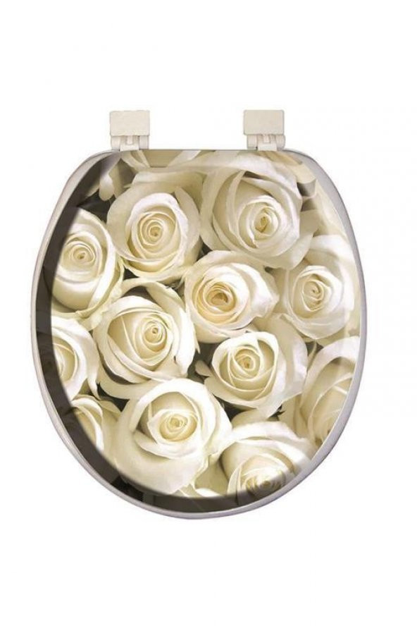 Classic Desenli Yumuşak Klozet Kapağı