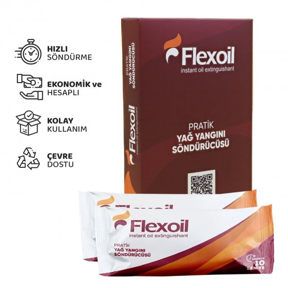 Flexoil Pratik Yağ Yangını Söndürücüsü (2li Paket)