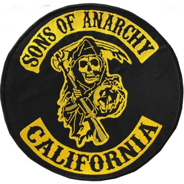 Modaroma Sons Of Anarchy California Büyük Boy Arma - 1