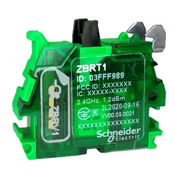 Schneider,Pilsiz basmalı düğme için iletici,ZBRT1