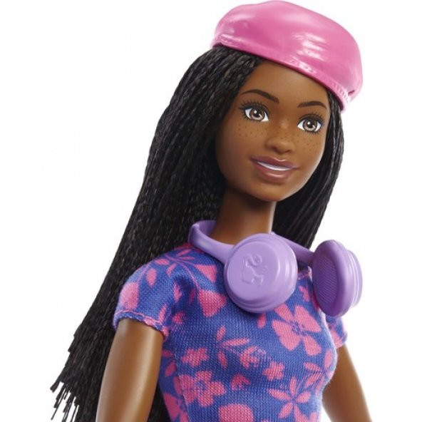 Barbie Brooklyn Seyahatte Bebeği Ve Aksesuarları HGX55 - 3