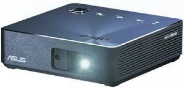 Asus S2 Mavi Usb-C Taşınabilir Led Projeksiyon 500 Lumen 720P (1280X720),Dahili Batarya,Kablosuz Görüntü Aktarımı - 2
