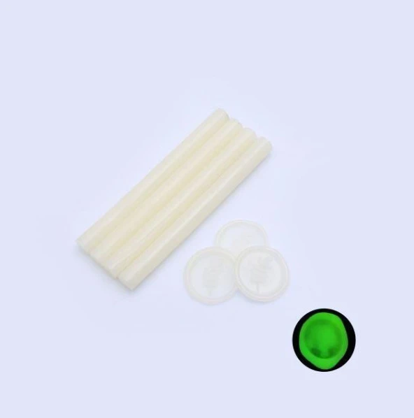 Mühür Mumu Çubuk 11mmx120mm 10 lu Paket Model: 250 YEŞİL FOSFORLU - Resim 2