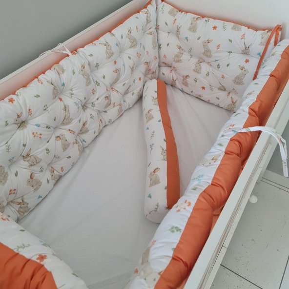 60x120 ÇİFT YÖNLÜ BEŞİK KENAR KORUMA 45cm YÜKSEKLİK (YILAN YASTIK HEDİYELİ)