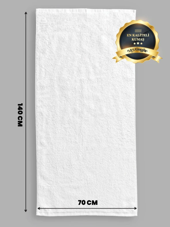 Mrs.Gugar 70 x 140 Banyo Havlusu - 3