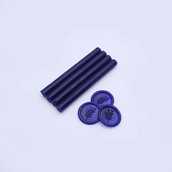Mühür Mumu Çubuk 11mmx120mm 10 lu Paket Model: 305 ÇİVİT MAVİ - 2