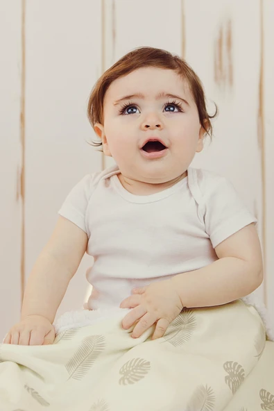 Fluffy Bebek Battaniyesi 80x100 Cm Melis Kundak Puset Çift Taraflı Koyun Tüyü Battaniye 100x80 - 7