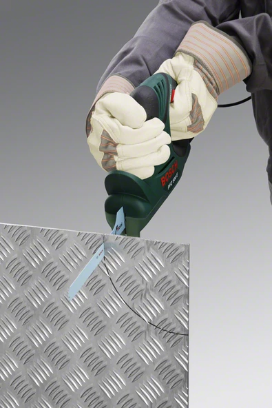 Bosch - Flexible Serisi PFZ 500 E Uyumlu Ahşap ve Metal için Panter Testere Bıçağı M 722 EF 1'li - 2